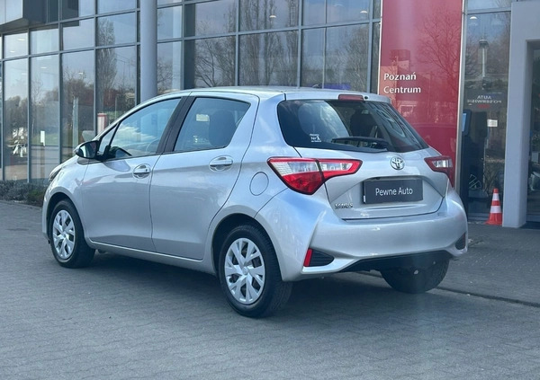 Toyota Yaris cena 57900 przebieg: 90895, rok produkcji 2020 z Poznań małe 191